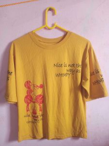 Graphic Print Oversized T-Shirt