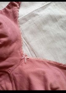 NEW! Rosaline By Ziwame Sexy Pink Bra