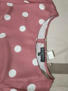 Fable Street Chic Polka Dot Mini Dress