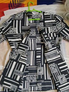Stylish Geometric Print Kimono Jacket