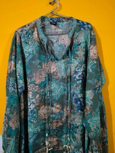 Beautiful Floral Print Kurta