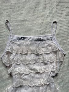 Tiered Lace Camisole Top