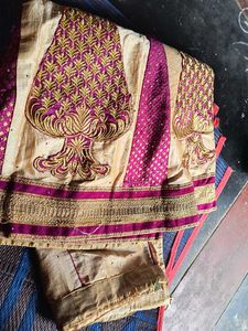 Embroidered Silk lehenga