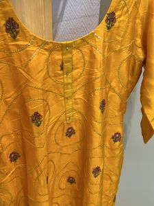 Yellow Haldi Wedding Dress