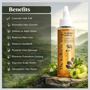 18 Herbs Hair Oil