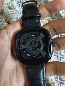 seven friday original legend time Black Leather Wa