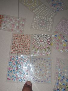Cute Flower Nail Art Decorations
