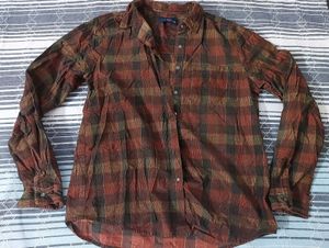 Men's Plaid Long Sleeve Shirt