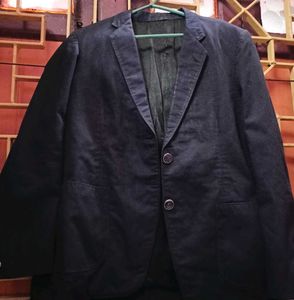 Classic Navy Blue Blazer