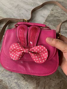 Cute Pink Bunny Crossbody Bag