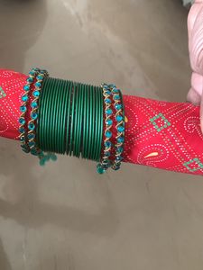 Brand New Fixed Price Green. Bangle Set