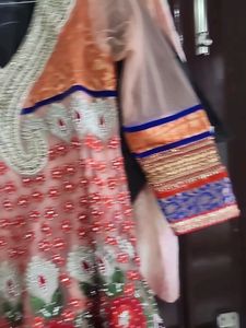 Floor Length Anarkali SUIT With Net Dupatta