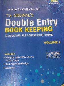 Ts Grewal Double Entry Book Keeping Volume I