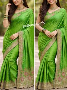 Beautifull Work Saree💚