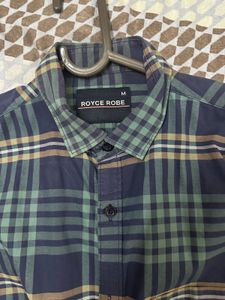 Men's Plaid Button-Down Shirt