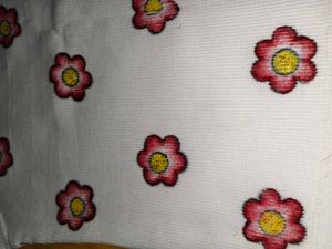 White Floral Embroidered Top