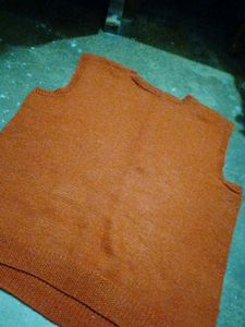 Red Sweater Vest