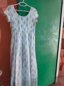 Anarkali Kurti With Tussle