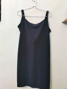 Sleeveless Black Casual Dress (free delivery)