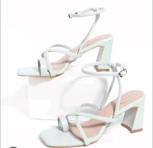 Mint green Strappy Heel