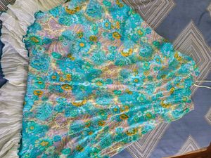Bohemian Floral Print Maxi long Skirt