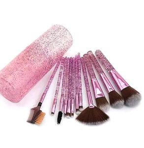 Glitter Makeup Brush Set