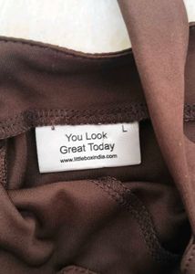 littlebox brown colour ord set (only top)