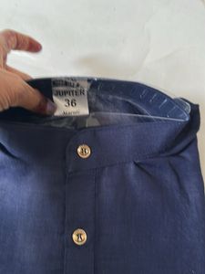 Men's Navy Blue Kurta