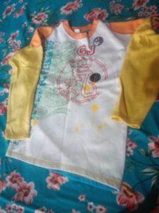 Cute GJ Graphic Long Sleeve Tee