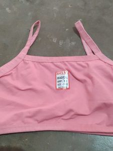 Pink Sports Bra