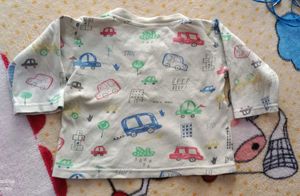 Adorable Baby Pajamas with Car Print