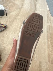 Chic Rose Gold Ballet Flats
