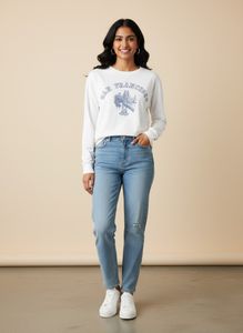White San Francisco Graphic T-Shirt