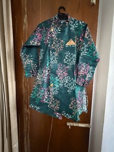 Floral Print Jacket and pajama.