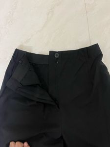 Green Polo Shirt &amp; Black Pants Set