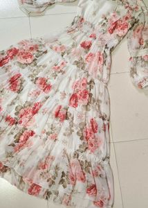 Floral Print Maxi Dress