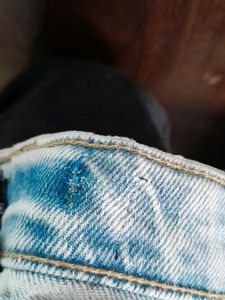 Ice Blue Ripped Jeans (Women's)