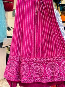 Stunning wine Siqvenc Embroidered Lehenga Choli