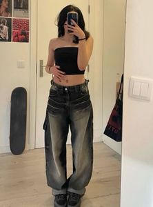 Carpenter baggy washed jeans
