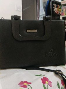 Classic Black Handbag