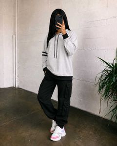 Unisex Light Grey Hoddie T-shirt