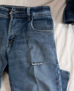 Calvin Klein Blue Denim Jeans