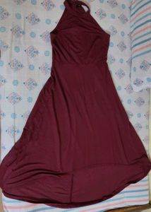 Burgundy Dress