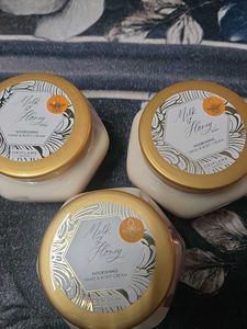 Oriflame Milk & Honey Hand & Body Cream Set of 3
