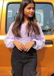 Desh premium quality lavender top for you 💖