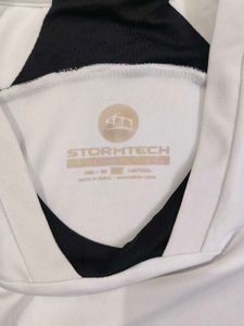 Men's White &amp; Black Sports Jersey