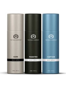 The Man Company Body Sprays - Set of 3