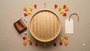 Woven Bamboo Basket (1)