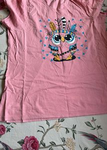 Clovia XXL Lounge Wear T-shirt, Bust- 40/38