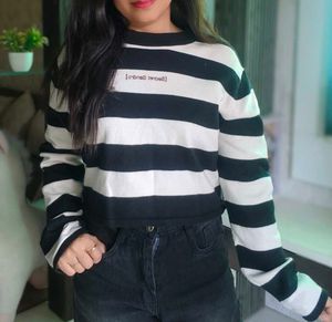 Striped Long Sleeve Top